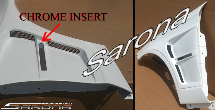 Custom Mercedes CLS  Sedan Fenders (2005 - 2011) - $1490.00 (Part #MB-039-FD)